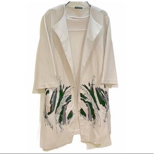 Josie Natori Dress stunning open dress blazer NEW WITHOUT TAGS Size M